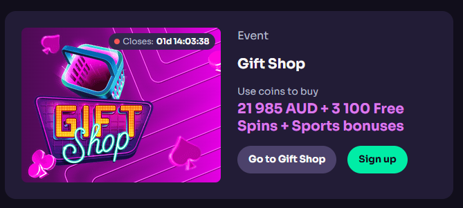 WinSpirit Bonus-Angebot #1